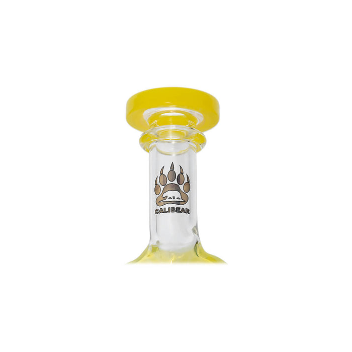 CALIBEAR HOUR GLASS DOUBLE LAYER RECYCLER WITH GILDED TUBES ENCASED WITH MABLE