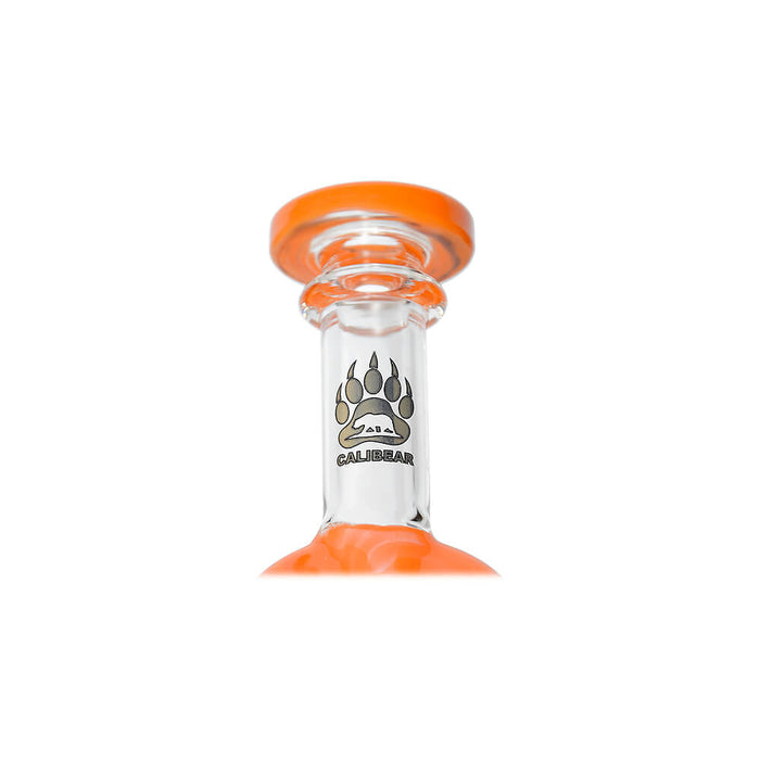 CALIBEAR HOUR GLASS DOUBLE LAYER RECYCLER WITH GILDED TUBES ENCASED WITH MABLE