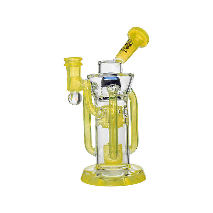 Calibear Infinity Recycler Dab Rig | 8" Borosilicate Glass Rig with Internal Perc & Recycler System