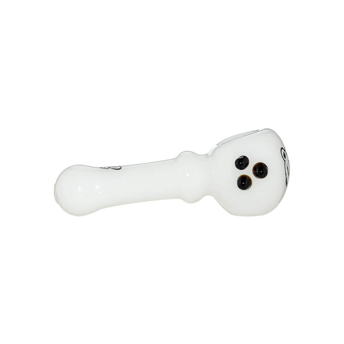 CALIBEAR MINI GHOST GLASS SPOON PIPE