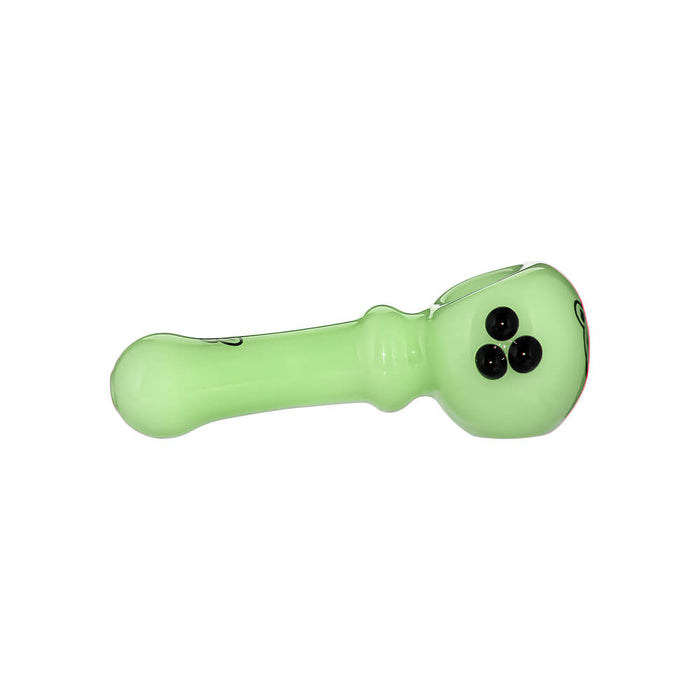 CALIBEAR MINI GHOST GLASS SPOON PIPE