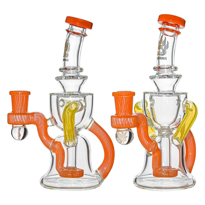 CALIBEAR RECYCLING ARCH GLASS RIG