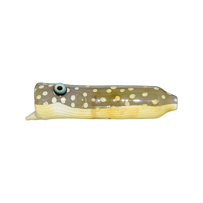 Calibear Trout Camo Chillum Glass Pipe