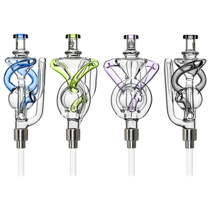 CALIBEAR TWISTED CYCLE GLASS NECTAR COLLECTOR