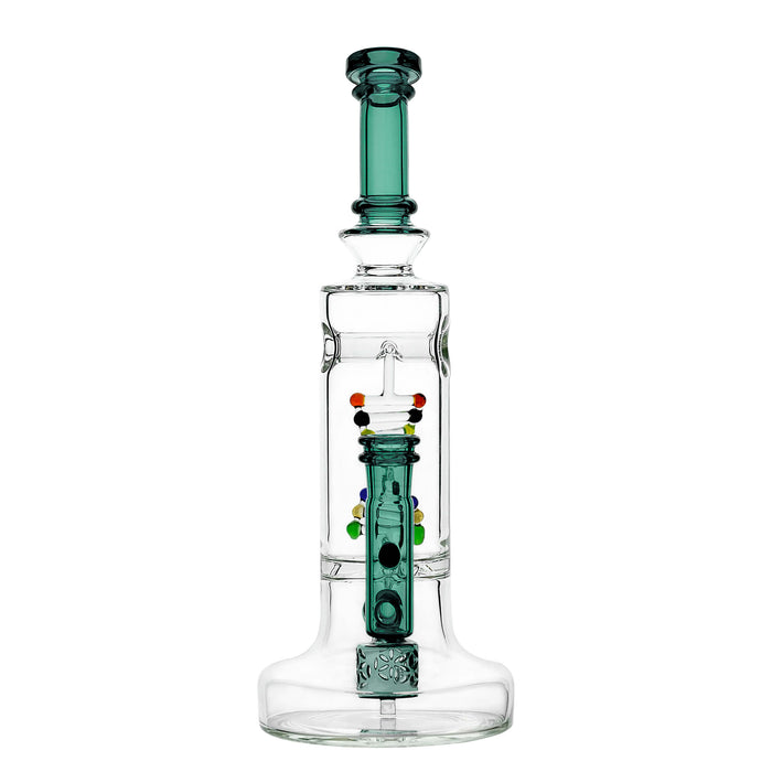 Calibear 10.5" Premium DNA Spinning Dab Rig - 14.5mm Joint with Free Bowl