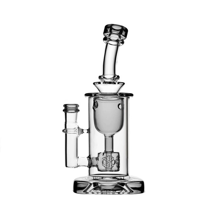 Calibear Colored Torus Dab Rig - 8 Inch Klein Recycler with Seed of Life Perc