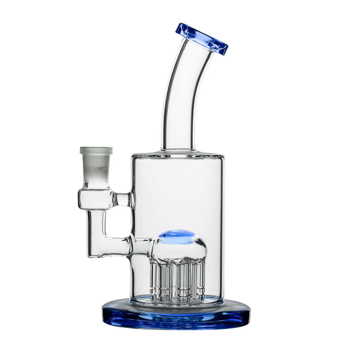 CYLINDRICAL GLASS WATER PIPE | CALIBEAR