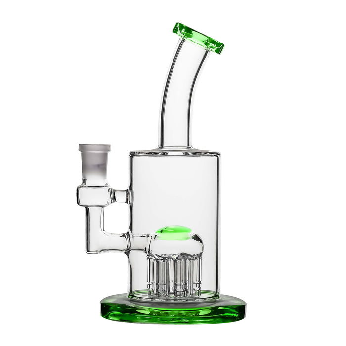 CYLINDRICAL GLASS WATER PIPE | CALIBEAR