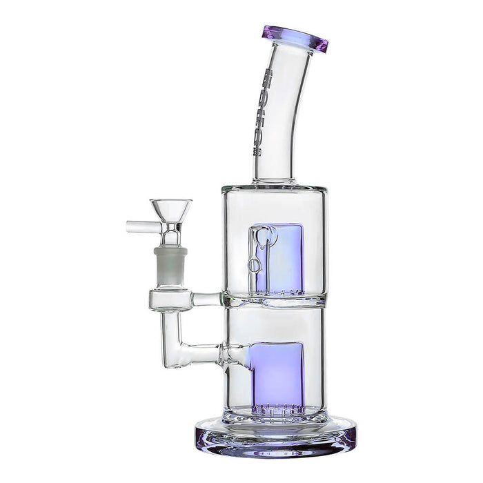 CaliBear Glass Popular Dab Rig with Double-Layer Perc