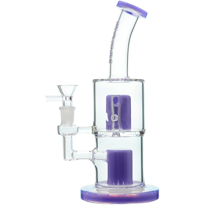 CaliBear Glass Popular Dab Rig with Double-Layer Perc