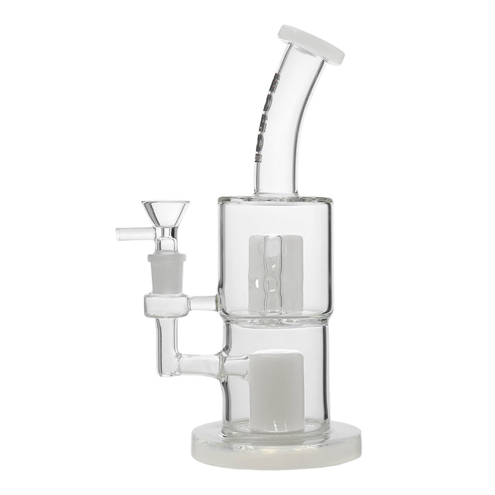 CaliBear Glass Popular Dab Rig with Double-Layer Perc