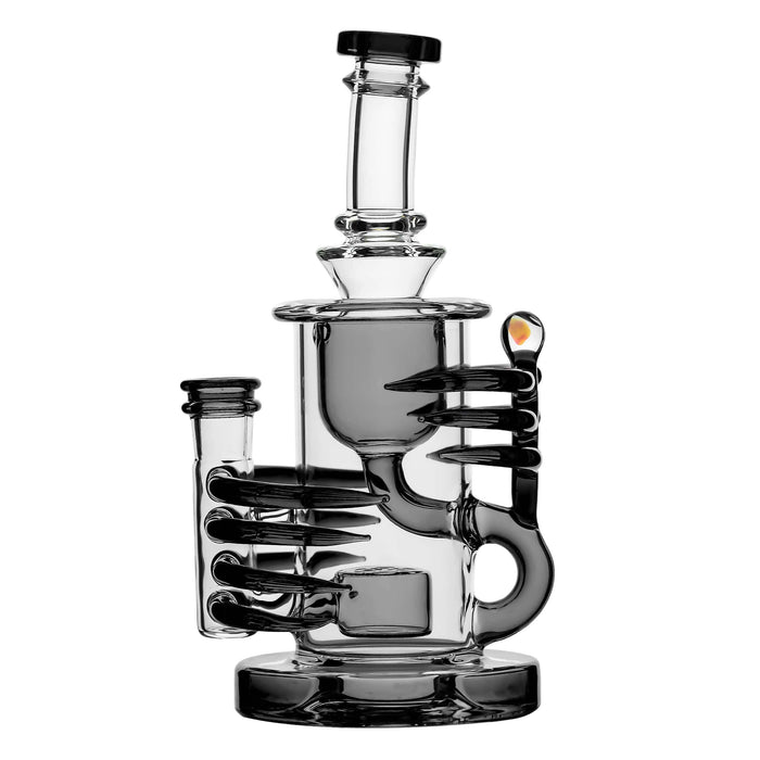 Calibear Horn Klein Recycler Dab Rig | 8" Heady Glass Klein Recycler