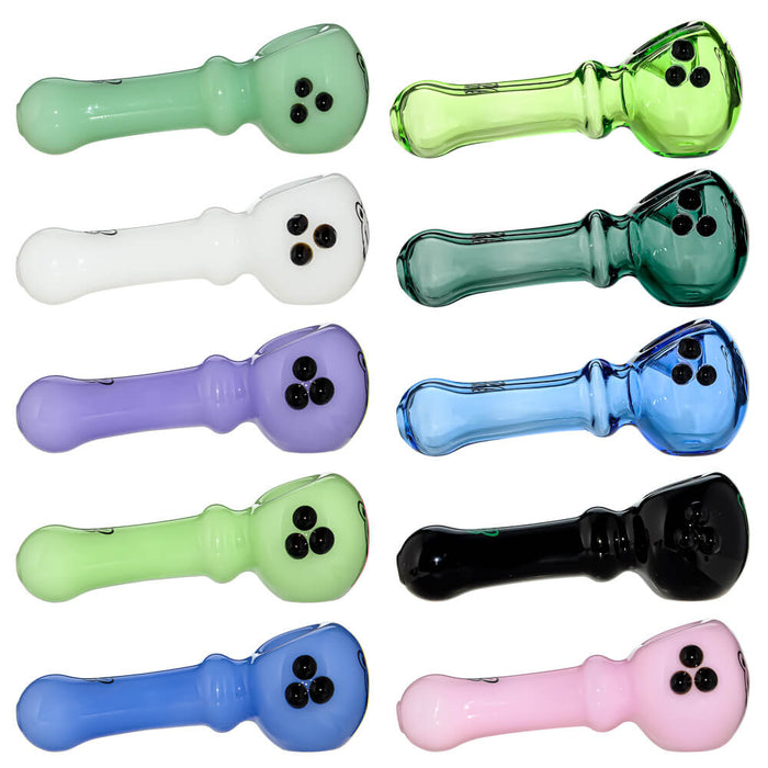 Mini Ghost Glass Spoon Pipe