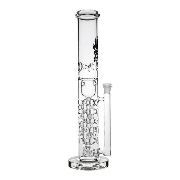 Calibear Premium Flower Straight Fab Torus Tube Incycler with Triseed Perc