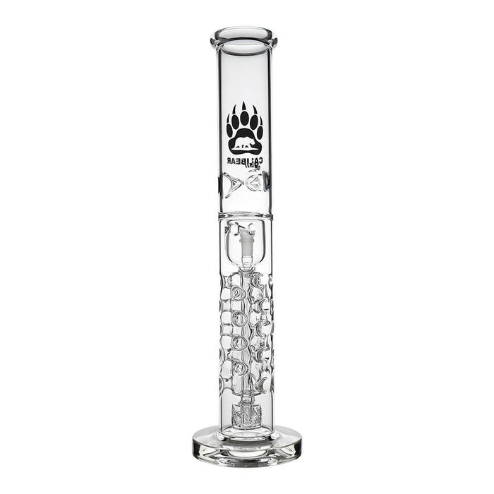 Calibear Premium Flower Straight Fab Torus Tube Incycler with Triseed Perc