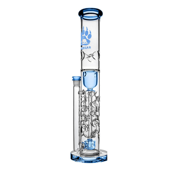 Calibear Premium Flower Straight Fab Torus Tube Incycler with Triseed Perc