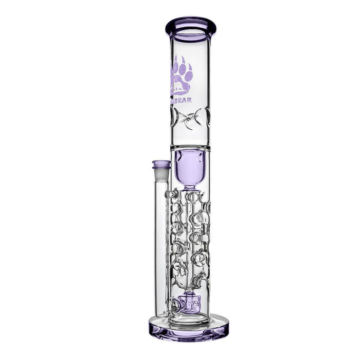 Calibear Premium Flower Straight Fab Torus Tube Incycler with Triseed Perc