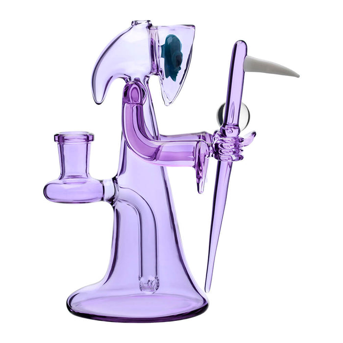 Calibear Reaper Rig W/ Removable Scythe Dabber & Shinning Opal