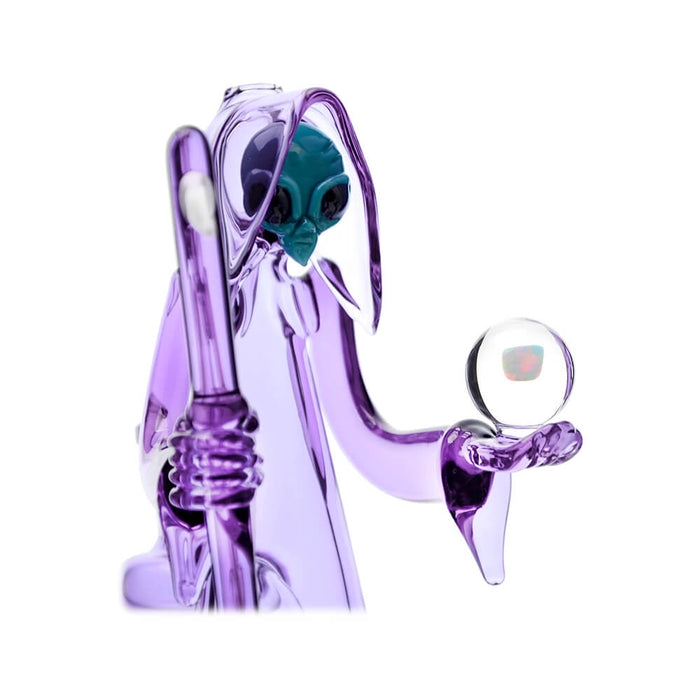 Calibear Reaper Rig W/ Removable Scythe Dabber & Shinning Opal