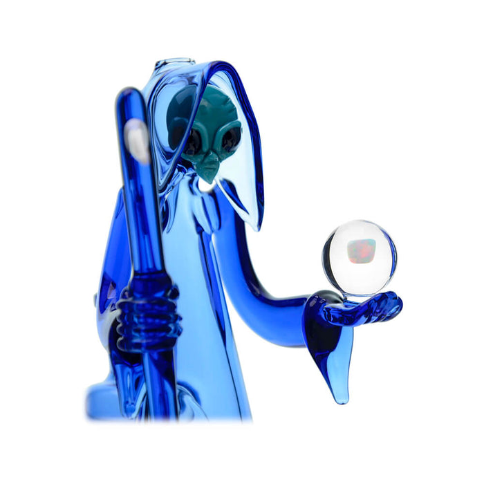Calibear Reaper Rig W/ Removable Scythe Dabber & Shinning Opal
