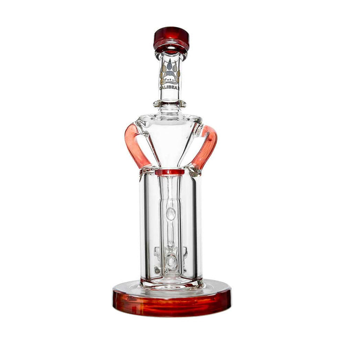 Calibear Vortex Turbo Incycler 8” Glass Bong with TRI-SEED Perc