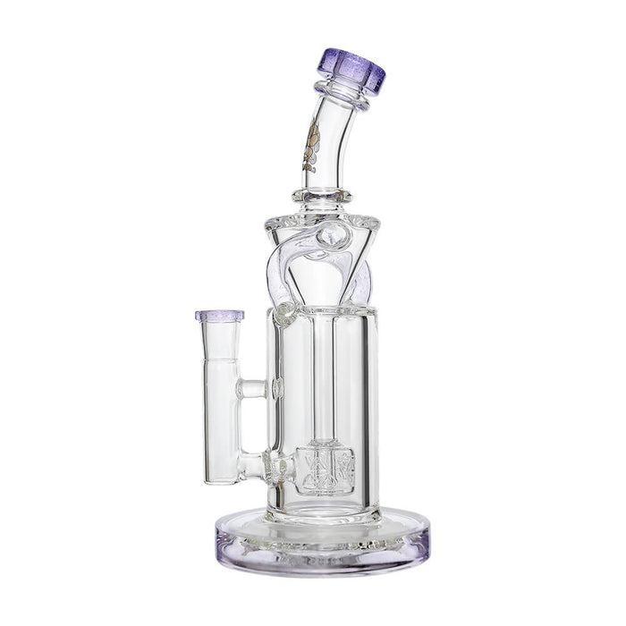 Calibear Vortex Turbo Incycler 8” Glass Bong with TRI-SEED Perc