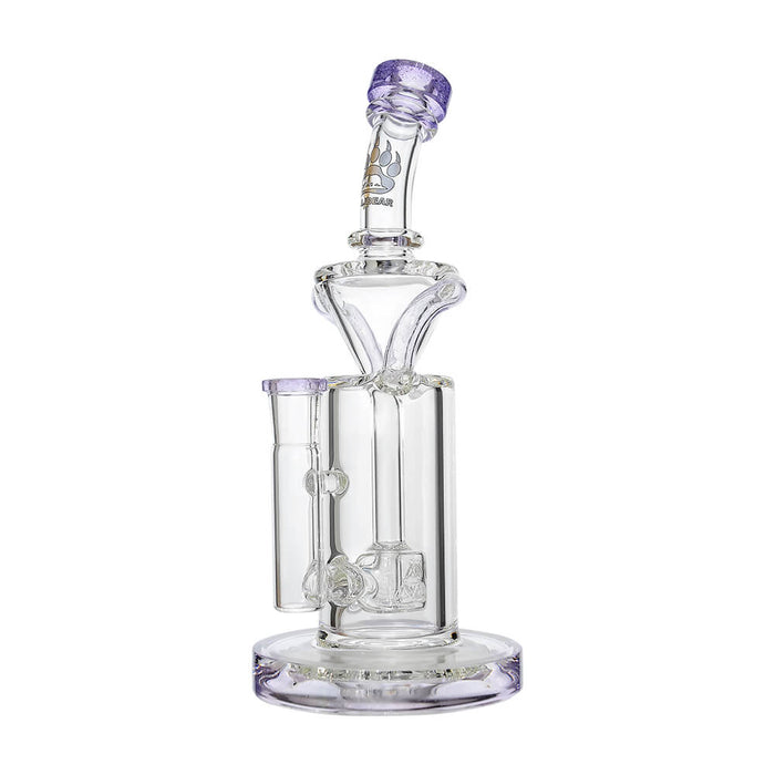 Calibear Vortex Turbo Incycler 8” Glass Bong with TRI-SEED Perc