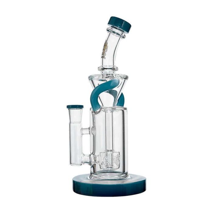 Calibear Vortex Turbo Incycler 8” Glass Bong with TRI-SEED Perc