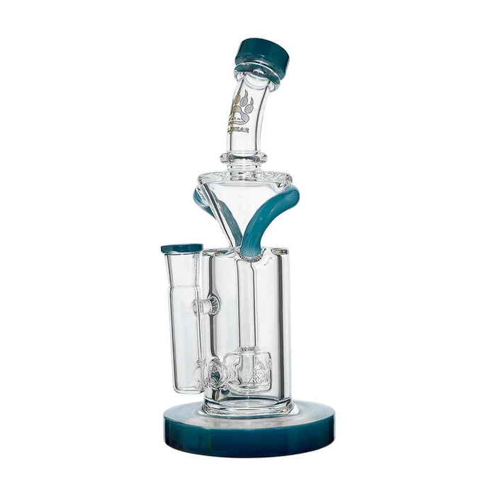 Calibear Vortex Turbo Incycler 8” Glass Bong with TRI-SEED Perc