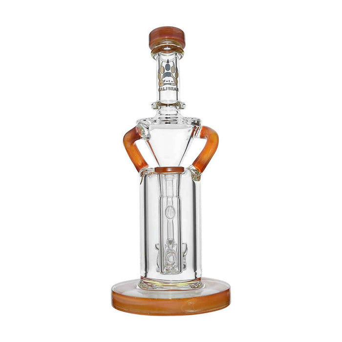 Calibear Vortex Turbo Incycler 8” Glass Bong with TRI-SEED Perc
