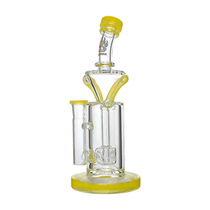Calibear Vortex Turbo Incycler 8” Glass Bong with TRI-SEED Perc