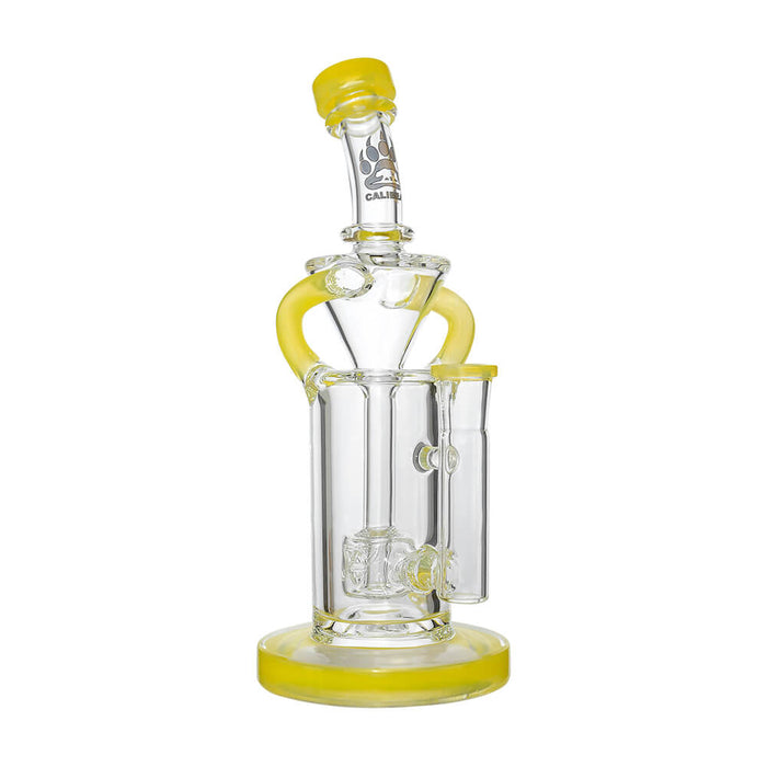Calibear Vortex Turbo Incycler 8” Glass Bong with TRI-SEED Perc