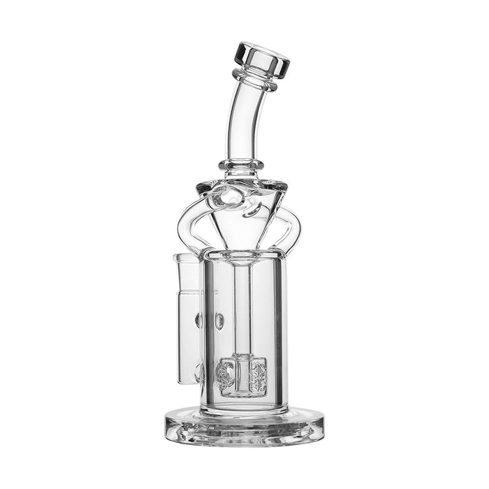 Calibear Vortex Turbo Incycler 8” Glass Bong with TRI-SEED Perc
