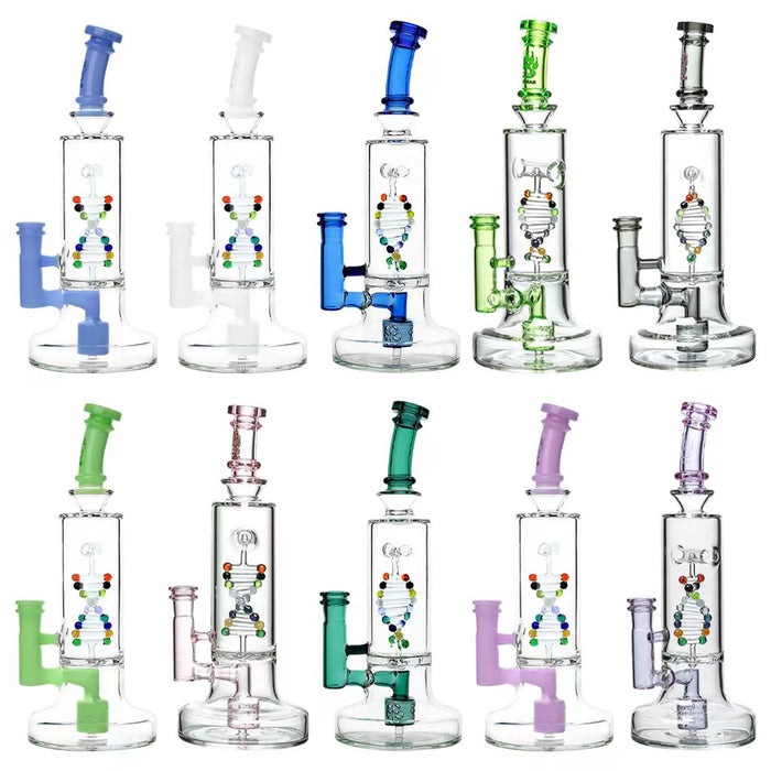 Calibear 10.5" Premium DNA Spinning Dab Rig - 14.5mm Joint with Free Bowl