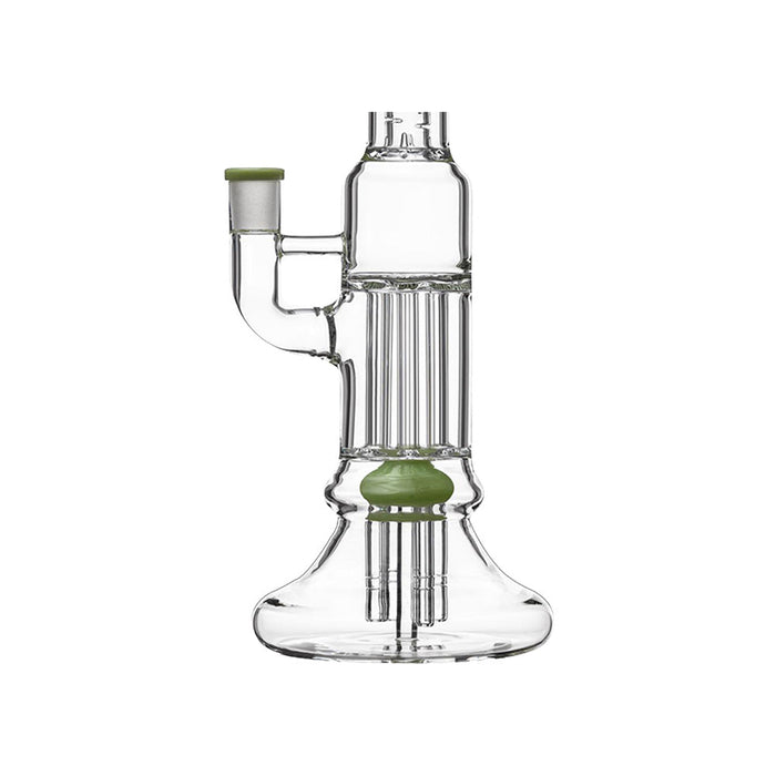 Calibear 13.8" Beaker Pillar Bong with Gridded Percolator | Smooth Filter Pipe