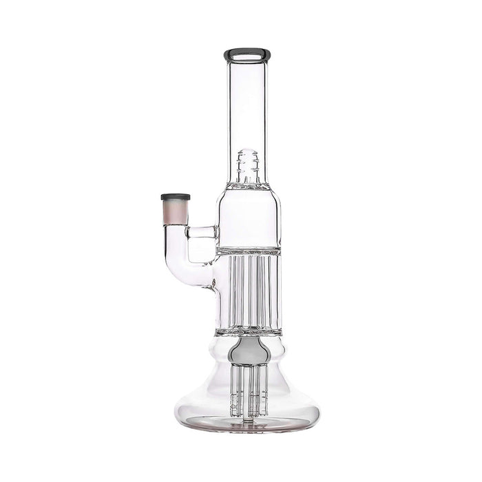 Calibear 13.8" Beaker Pillar Bong with Gridded Percolator | Smooth Filter Pipe