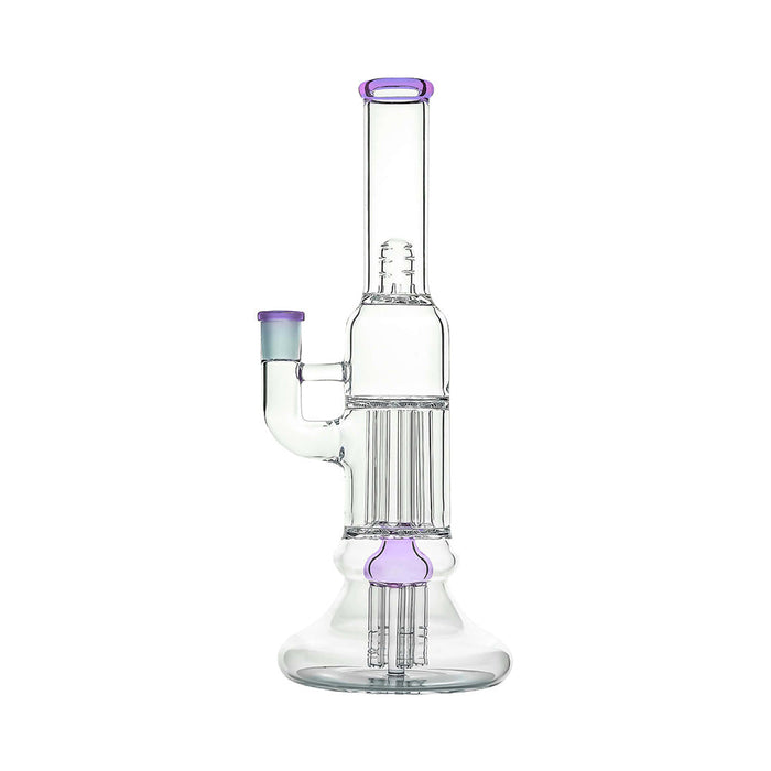 Calibear 13.8" Beaker Pillar Bong with Gridded Percolator | Smooth Filter Pipe
