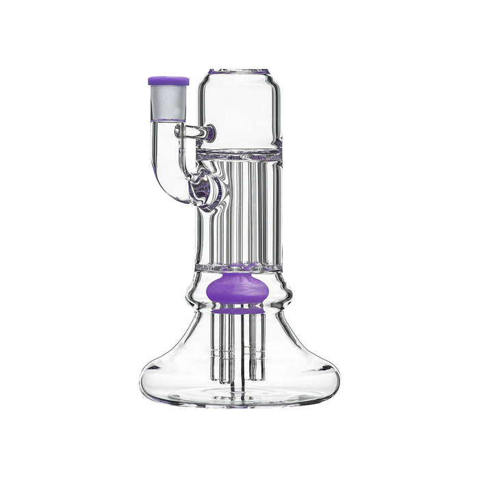 Calibear 13.8" Beaker Pillar Bong with Gridded Percolator | Smooth Filter Pipe