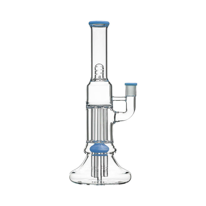 Calibear 13.8" Beaker Pillar Bong with Gridded Percolator | Smooth Filter Pipe