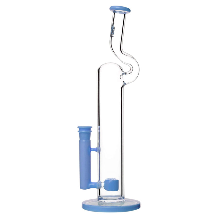 Calibear 16" Natty Neck Flower Bong | Flower of Life Perc Glass Water Pipe