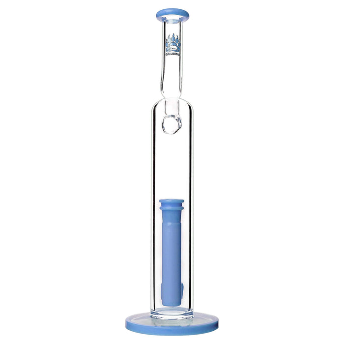 Calibear 16" Natty Neck Flower Bong | Flower of Life Perc Glass Water Pipe