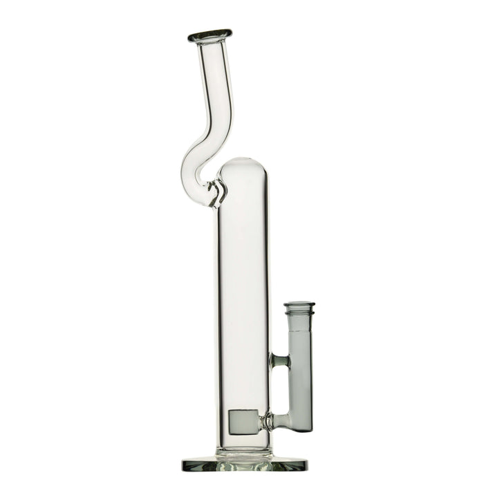 Calibear 16" Natty Neck Flower Bong | Flower of Life Perc Glass Water Pipe