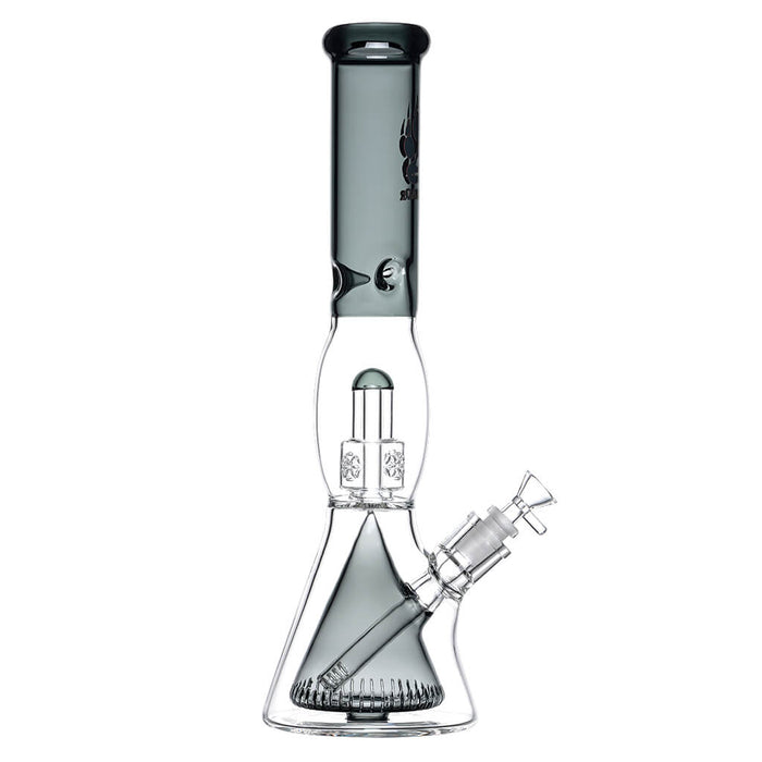 Calibear 16" Sol Collins Beaker Bong | Seed of Life & Collins Perc Water Pipe