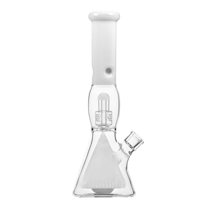 Calibear 16" Sol Collins Beaker Bong | Seed of Life & Collins Perc Water Pipe