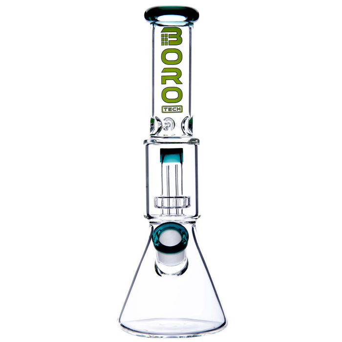 Classic Beaker Water Pipe with Percolator | Smooth Filter Bong