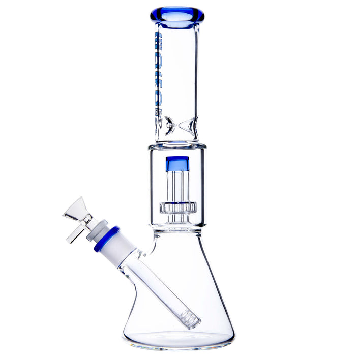 Classic Beaker Water Pipe with Percolator | Smooth Filter Bong