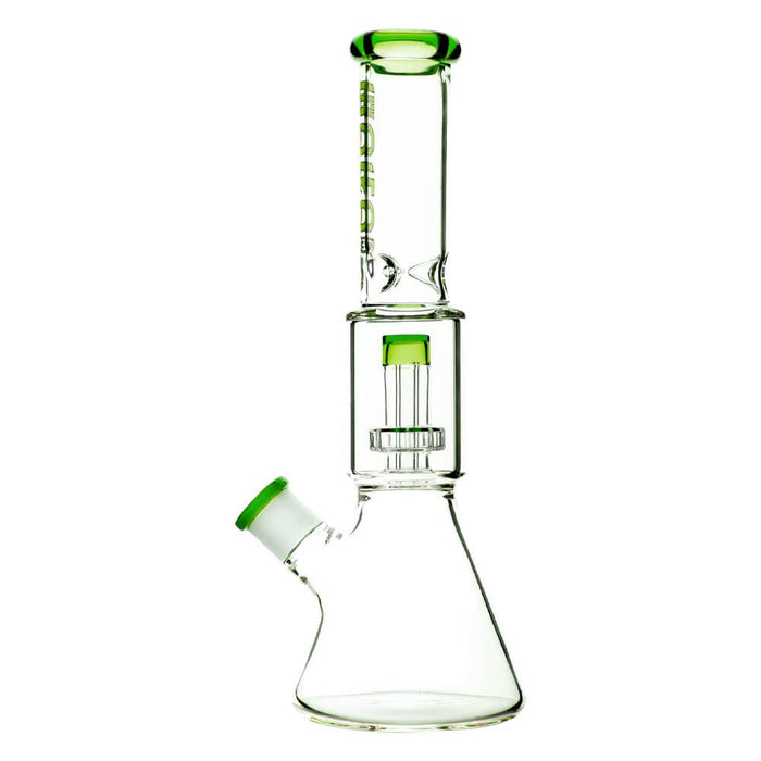 Classic Beaker Water Pipe with Percolator | Smooth Filter Bong
