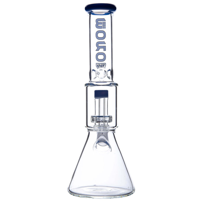 Classic Beaker Water Pipe with Percolator | Smooth Filter Bong
