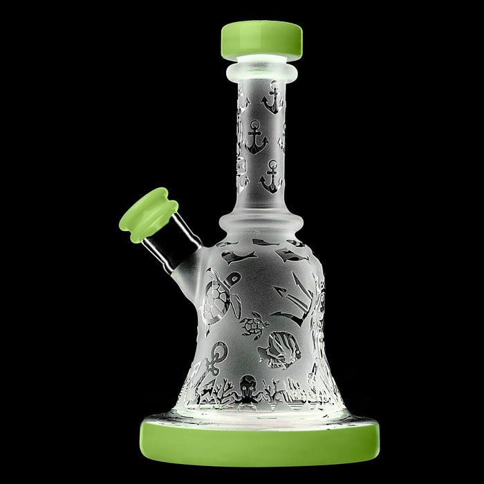 Calibear Premium Deep Sandblasted Bell Rig - Flower of Life Perc