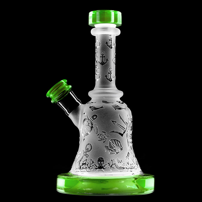 Calibear Premium Deep Sandblasted Bell Rig - Flower of Life Perc